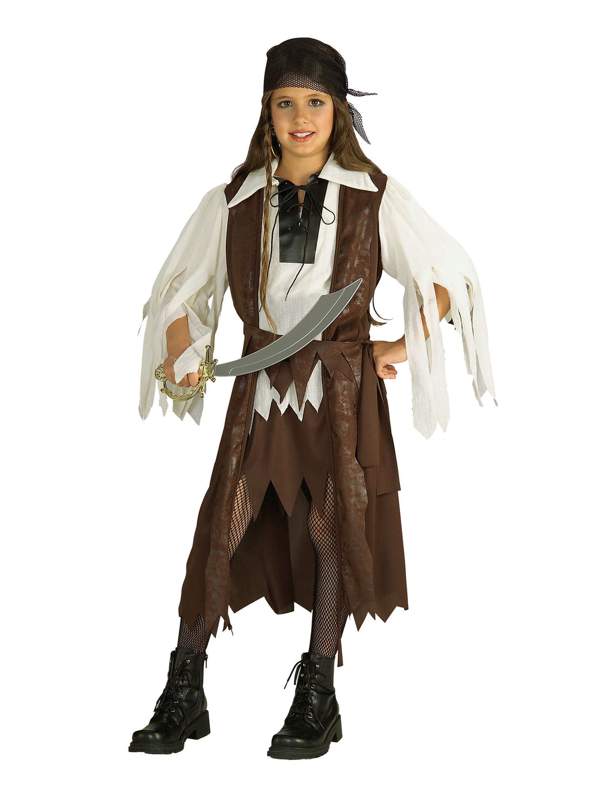 Rubies CARIBBEAN PIRATE QUEEN Kinderkostüm für Mädchen