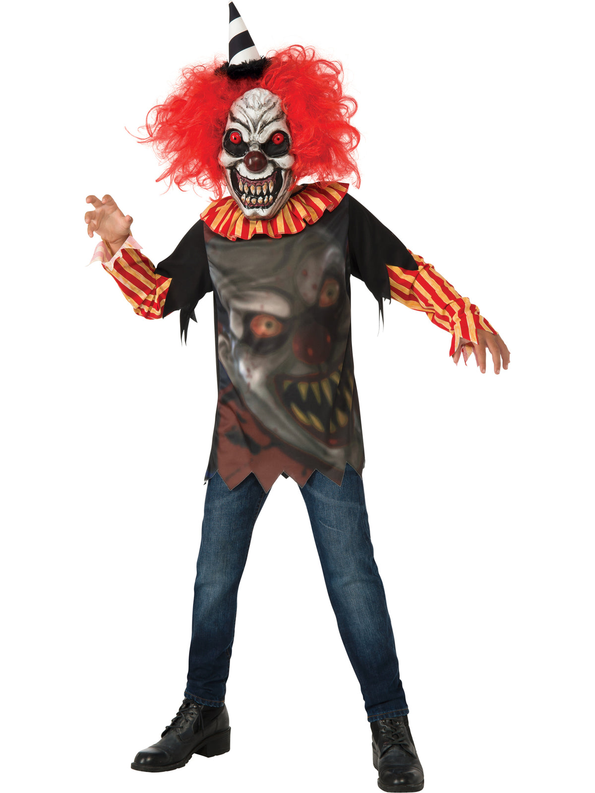 Rubies FREAKO CLOWN - CHILDRENS Kinderkostüm für Unisex