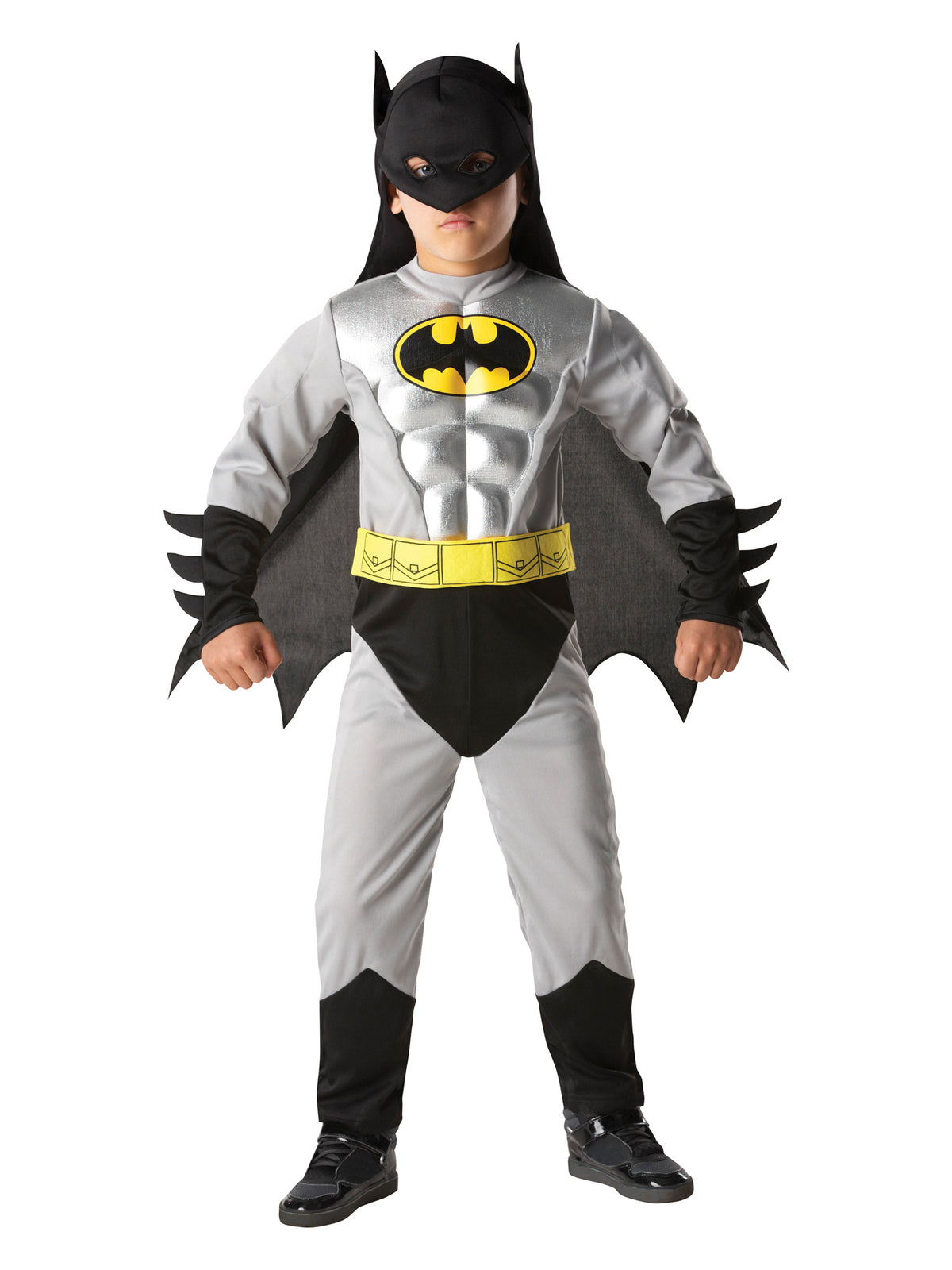 Rubies Deluxe Batman Metallic - Childrens Kinderkostüm für Jungen