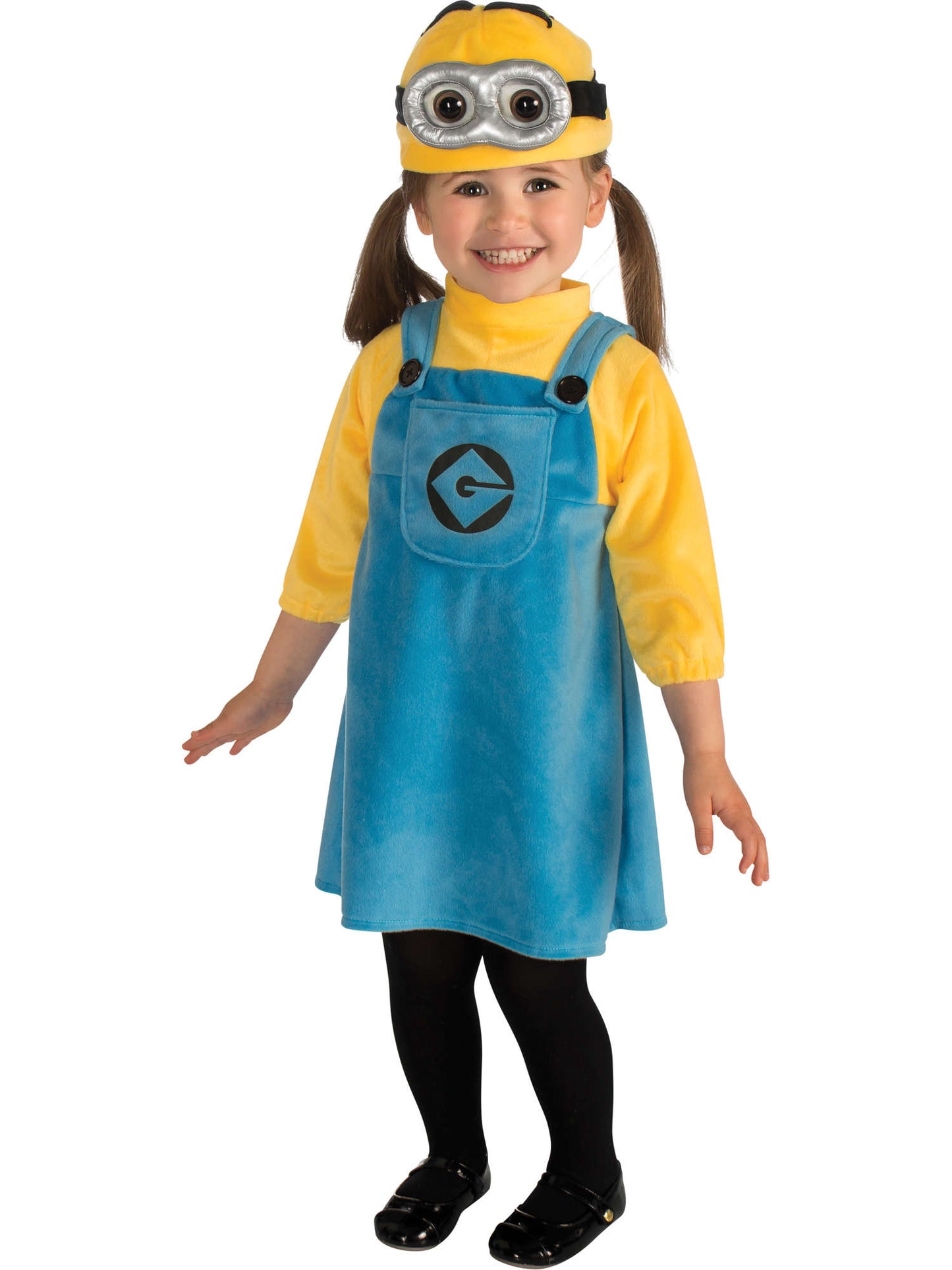 Rubies Bob Minions Kinderkostüm für Mädchen mit Kleid und Headpiece