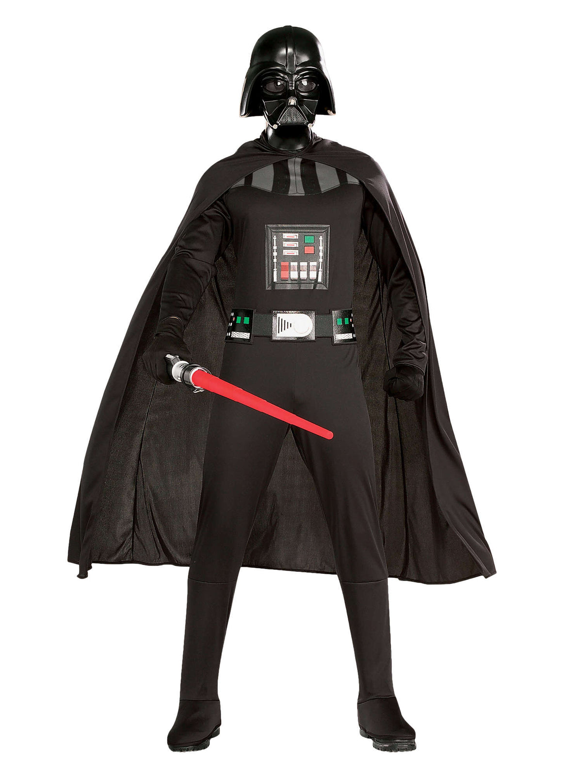 Rubies EP3-Darth-Vader-Kostüm für Erwachsene mit Overall, Umhang und Maske