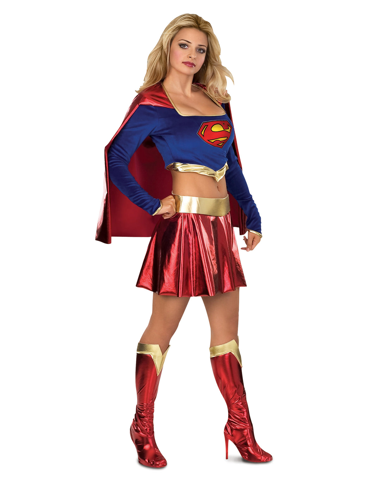 Rubies DLX. SUPERGIRL Kostüm für Erwachsene für Damen
