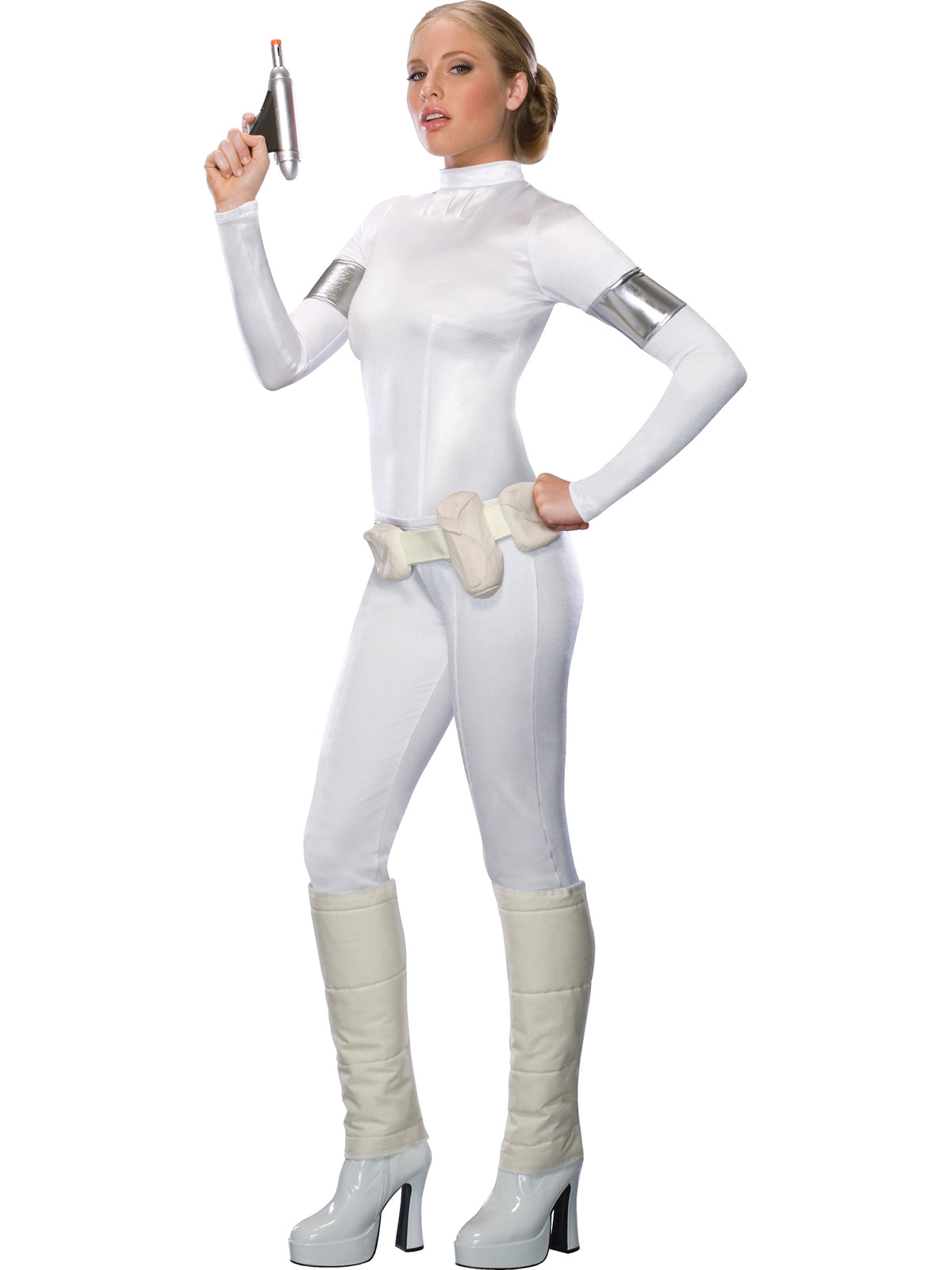 Rubies Star Wars Amidala Kostüm für Damen mit Overall und Gürtel