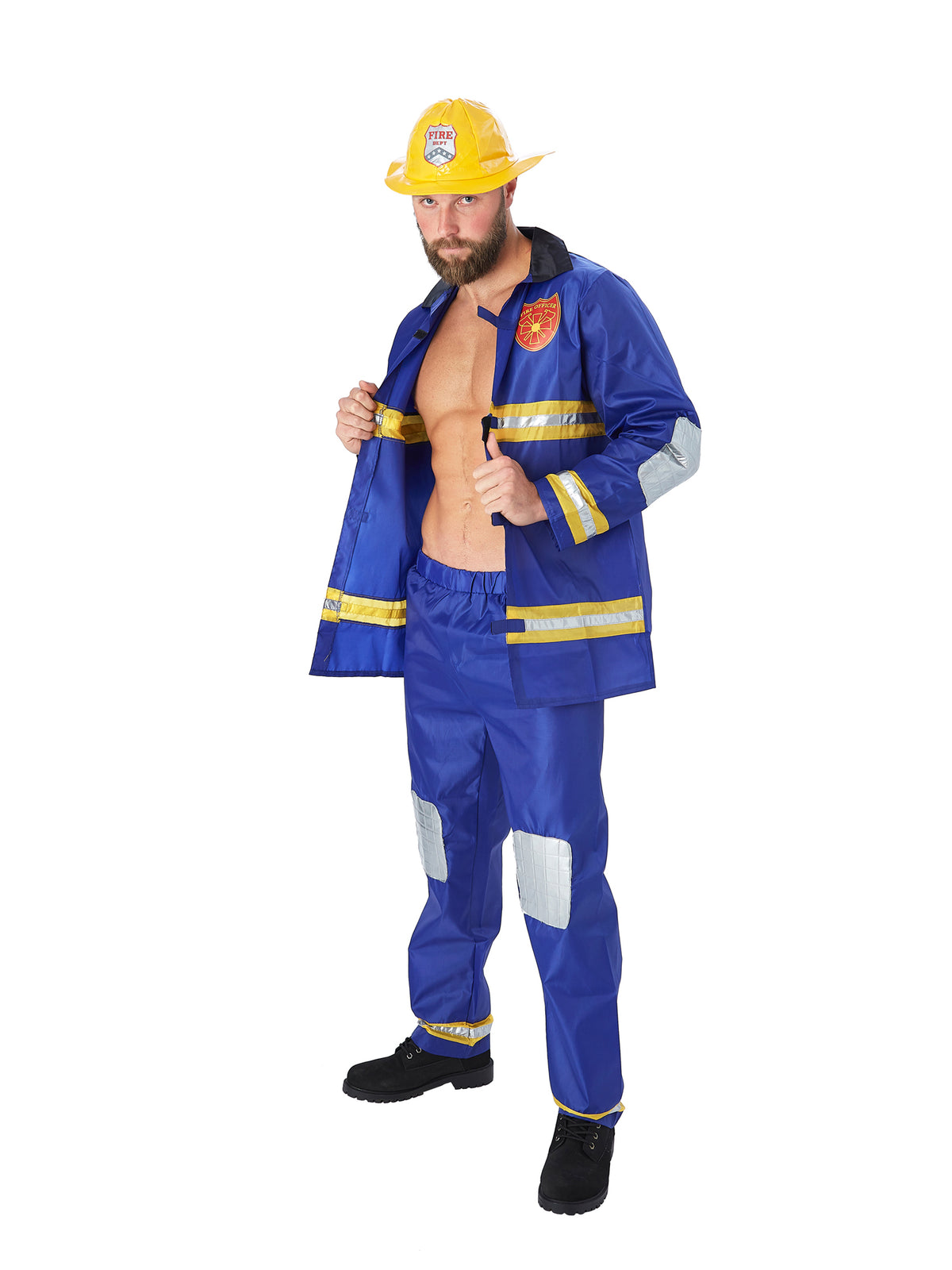 Rubies Firefighter - Mens Kostüm für Erwachsene für Herren