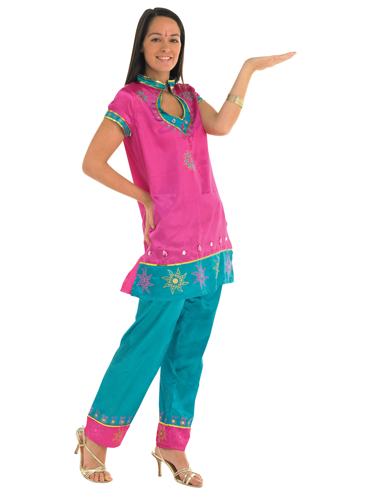 Rubies B/WOOD LADY PK.TUNIC SET Kostüm für Erwachsene für Damen