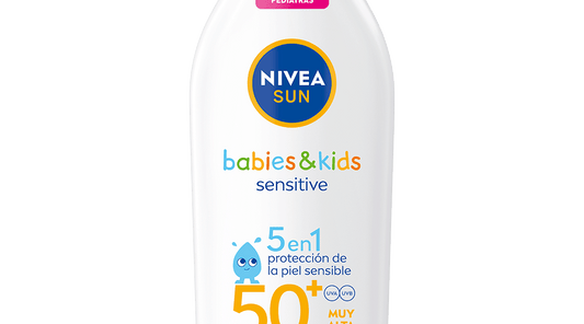 NIVEA NIVEA Sun Babies & Kids Sonnenlotion 5 in 1 SPF 50 200 ml Sonnenpflege