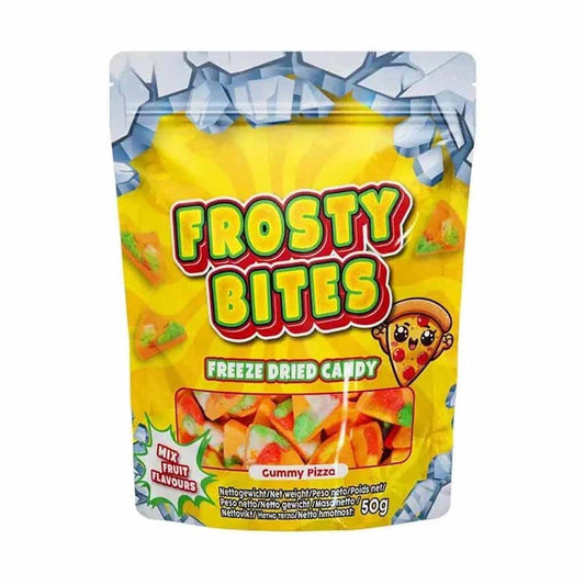 Frosty Bites Gefriergetrocknete Gummi-Pizza Snack Beutel