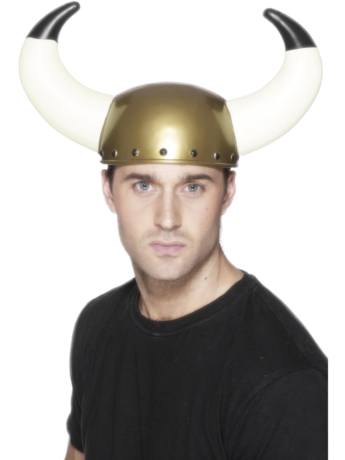 Smiffys Viking Helmet, Gold HA für Unisex