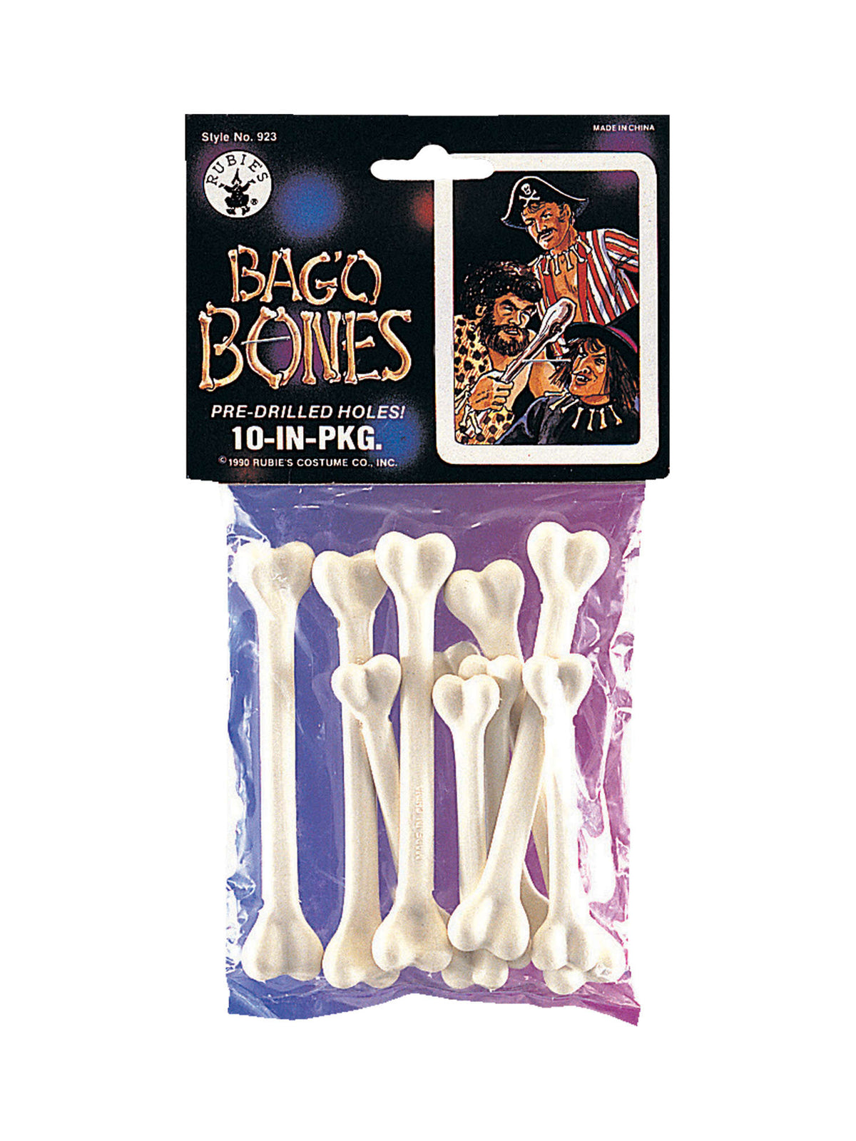 Rubies Bag O'Bones Girlande 10-teilig Partydekoration