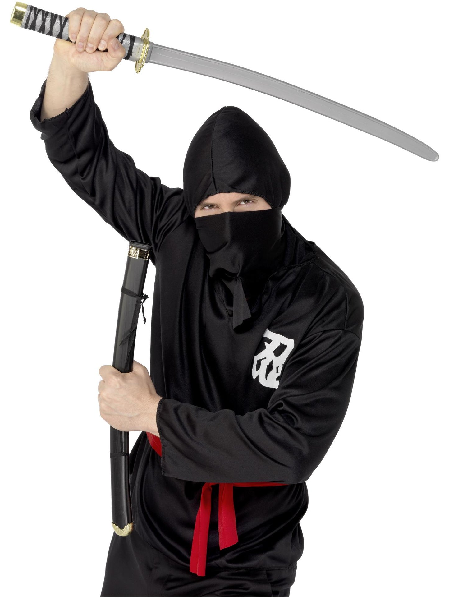 Smiffys Sword and Scabbard, Grey AC für Unisex
