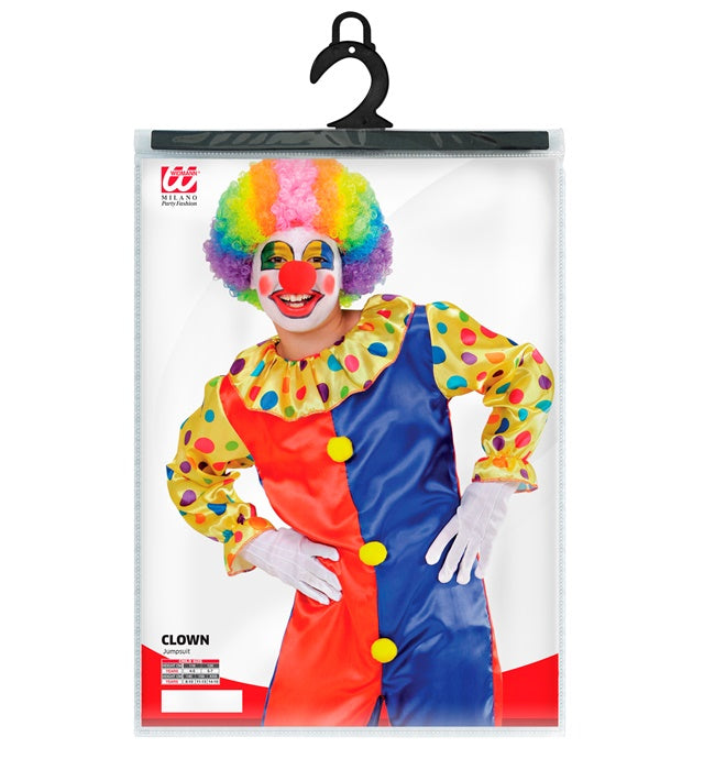 Buntes Clown-Kostüm für Fasnacht und Karneval in der Schweiz