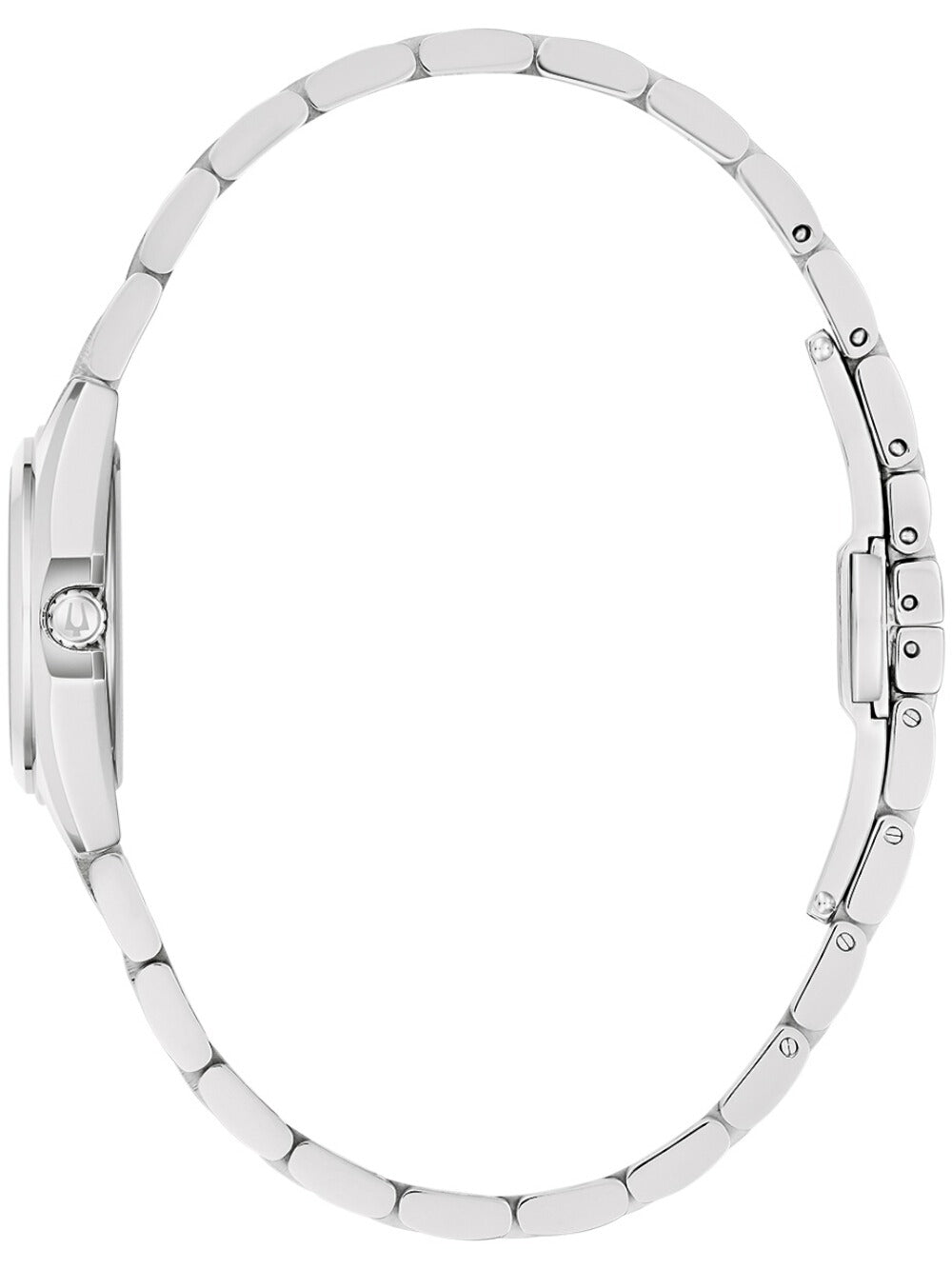 Bulova Uhr Modell 96L345 – Seitenansicht