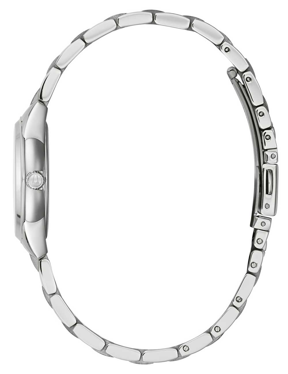 Bulova Uhr Modell 96P254 – Seitenansicht