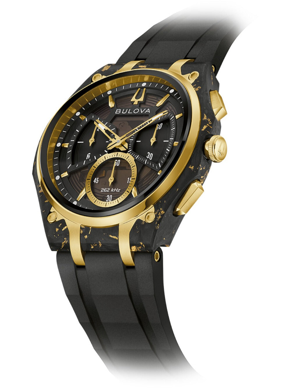 Bulova Uhr Modell 98A328 – Seitenansicht