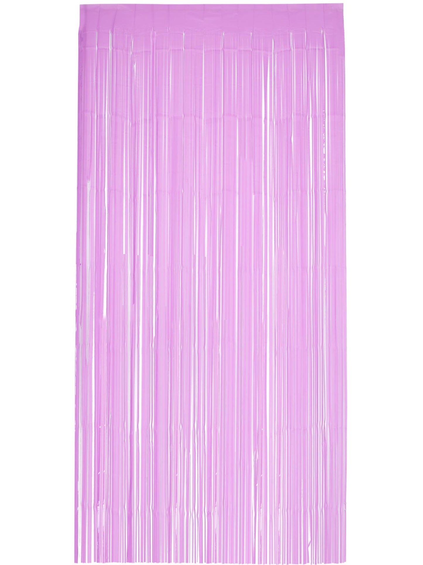 Smiffys Party-Fransenvorhang Babyrosa als Fotohintergrund 91 x 244 cm
