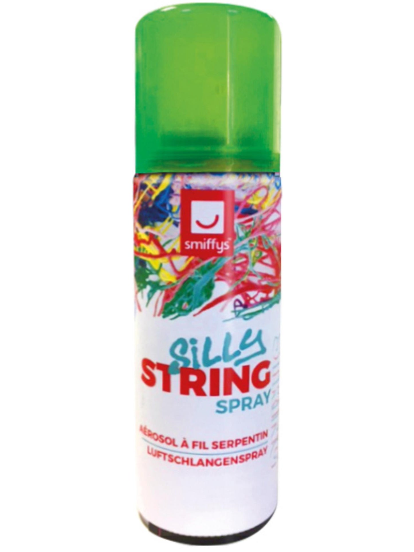 Smiffys Silly String, Assorted Colours, Pack of 12 PG für Unisex