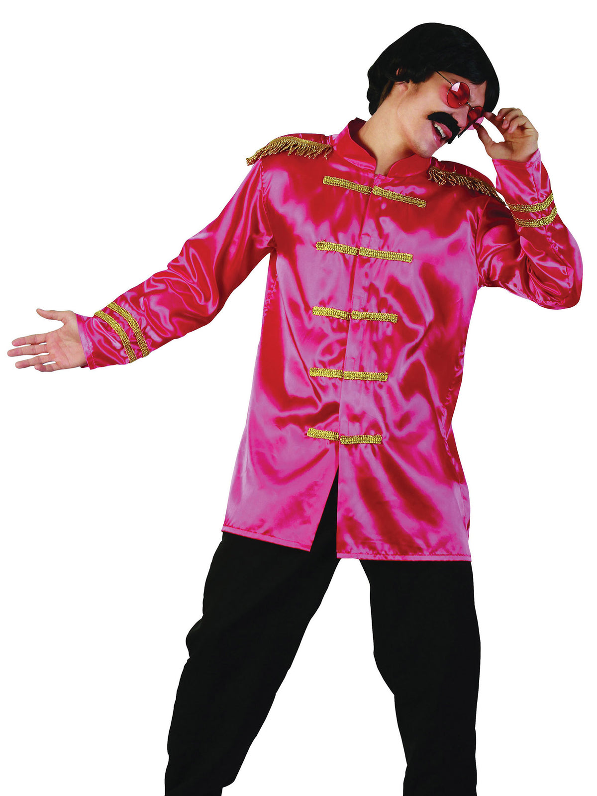 Rubies Sgt Pepper Jacket Budget pinke Kostümjacke für Herren