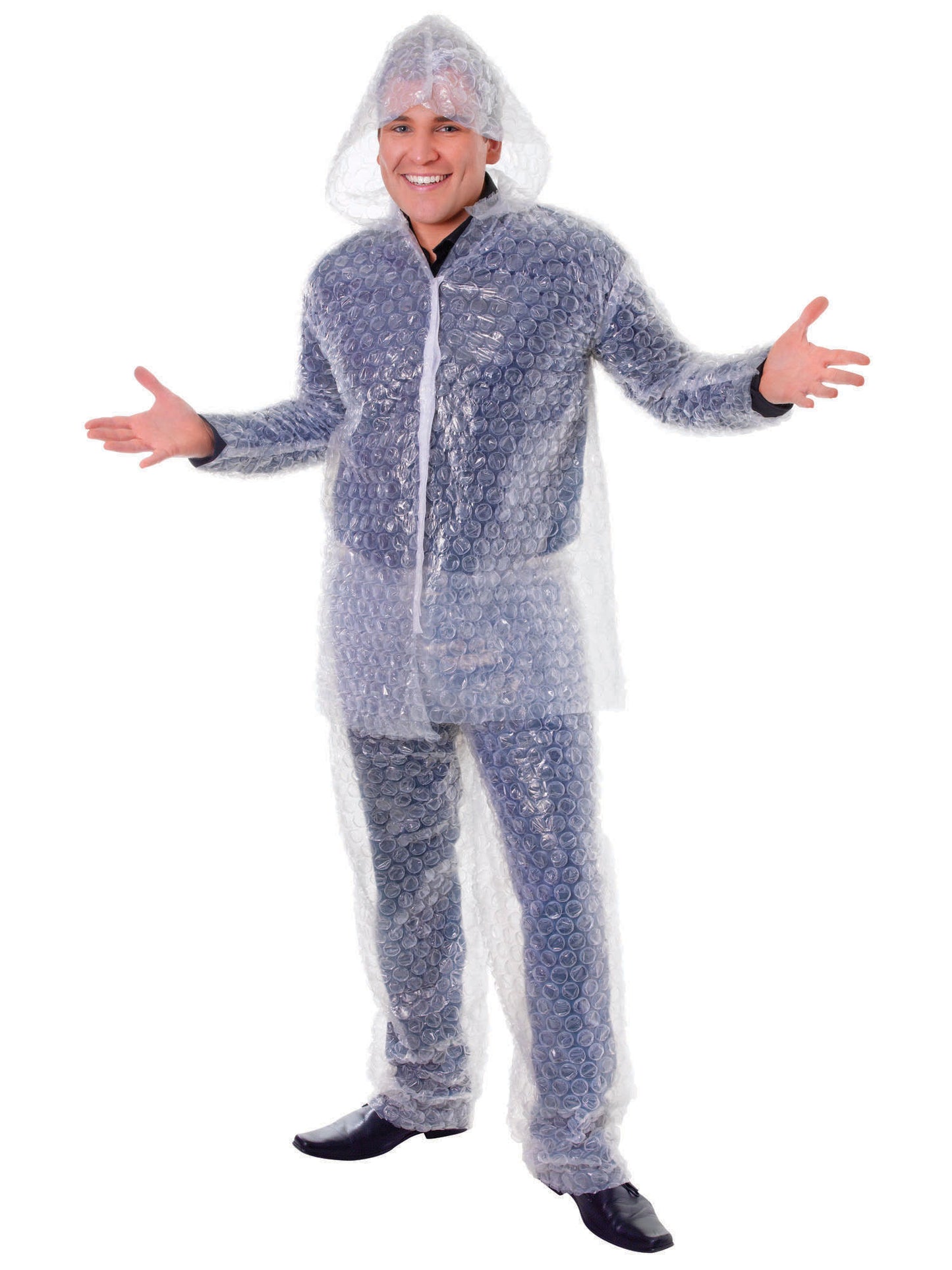 Rubies Bubble-Wrap-Kostüm für Erwachsene, Unisex mit Jacke und Hose