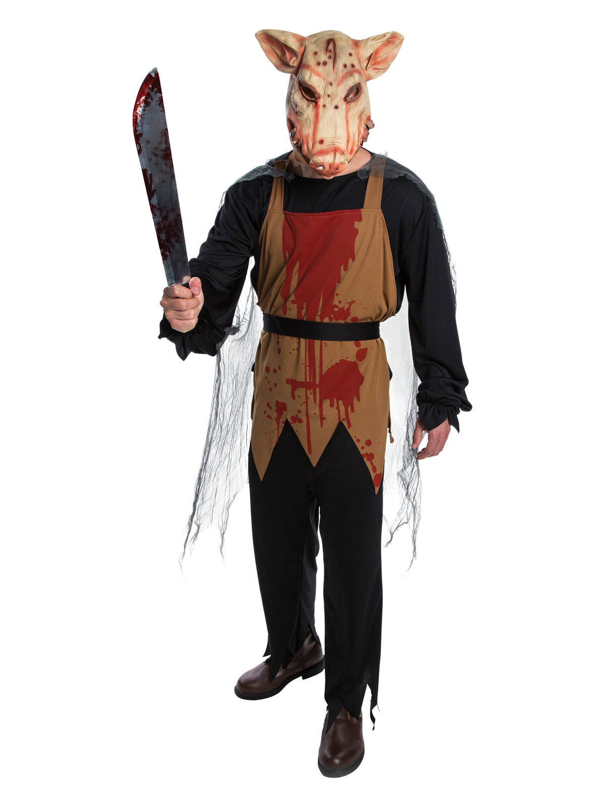 Rubies Xdead Pig Butcher Costume + Mask End Ac Kostüm für Erwachsene für Unisex