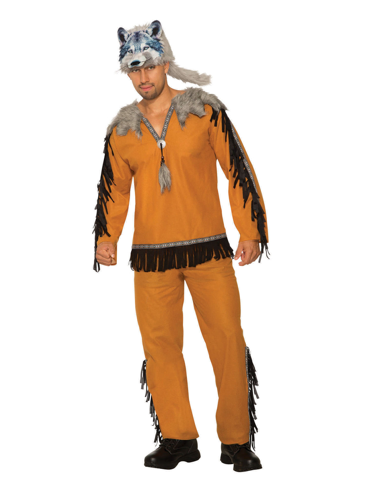 Rubies Wolf Spirit + Costume Mask Kostüm für Erwachsene für Unisex