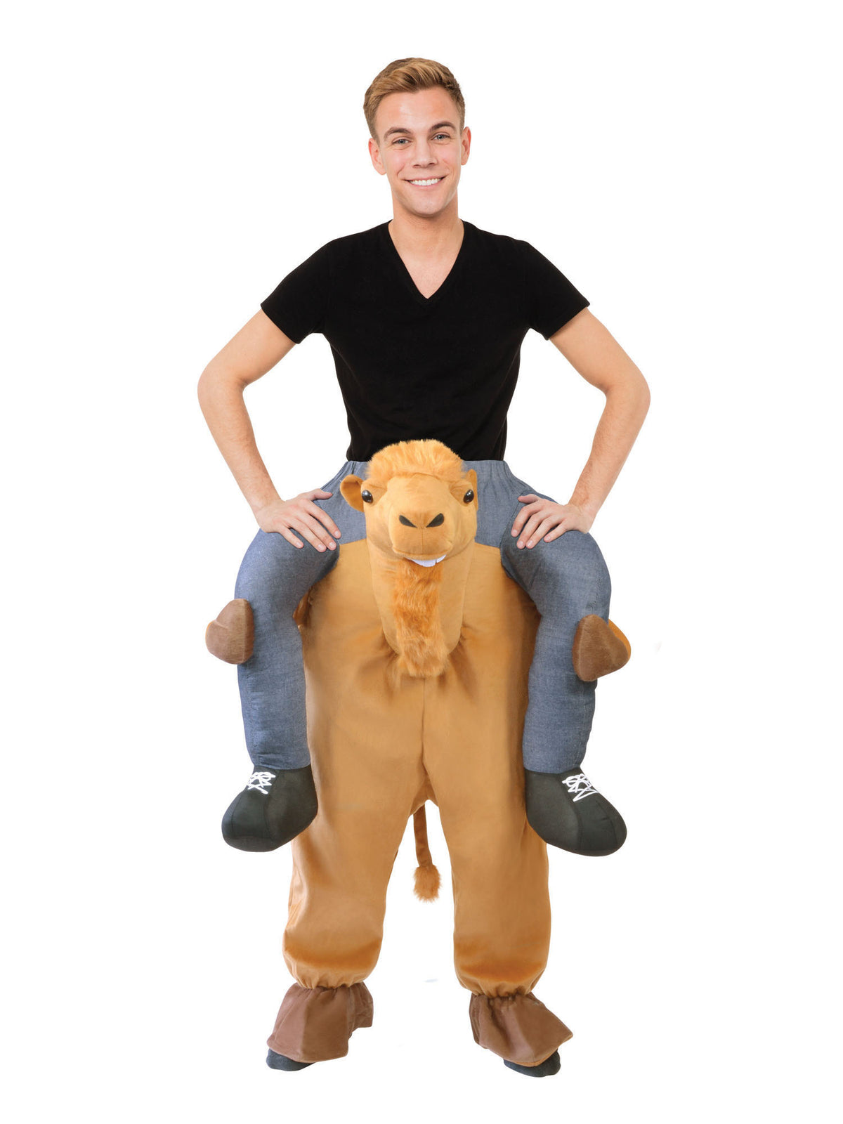 Rubies Camel Piggy Back Kostüm für Erwachsene – All-in-One-Step-in-Kostüm
