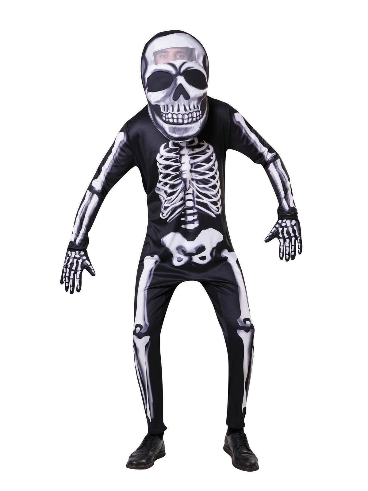 Rubies Big Head Skeleton Kostüm für Erwachsene