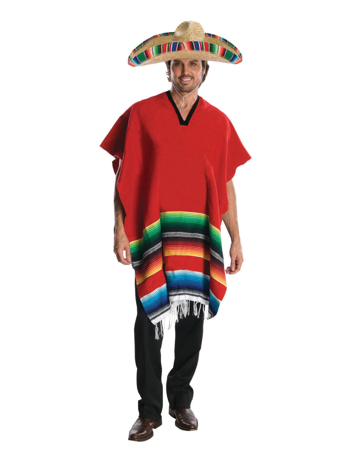 Rubies Generic Poncho Kostüm für Erwachsene für Herren