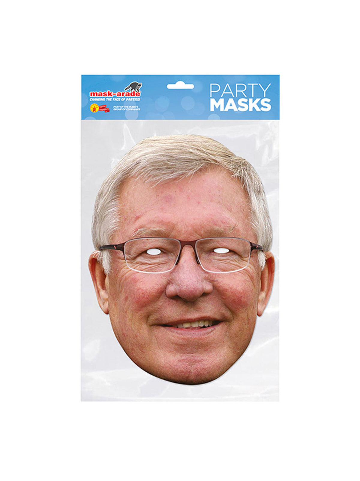Rubies ALEX FERGUSON CELEBRITY FACE M Maske