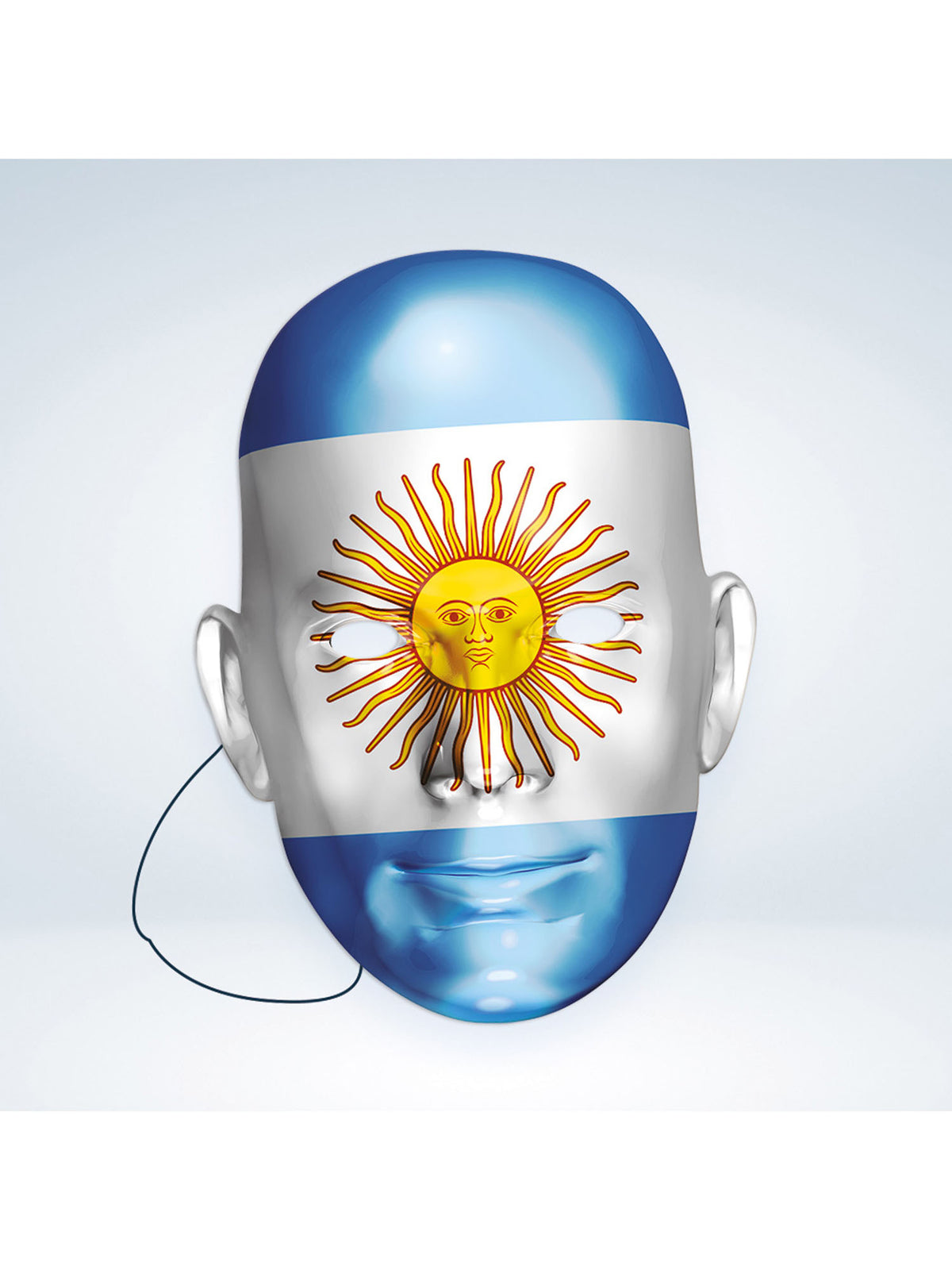 Rubies Argentina Flag Face Mask Maske