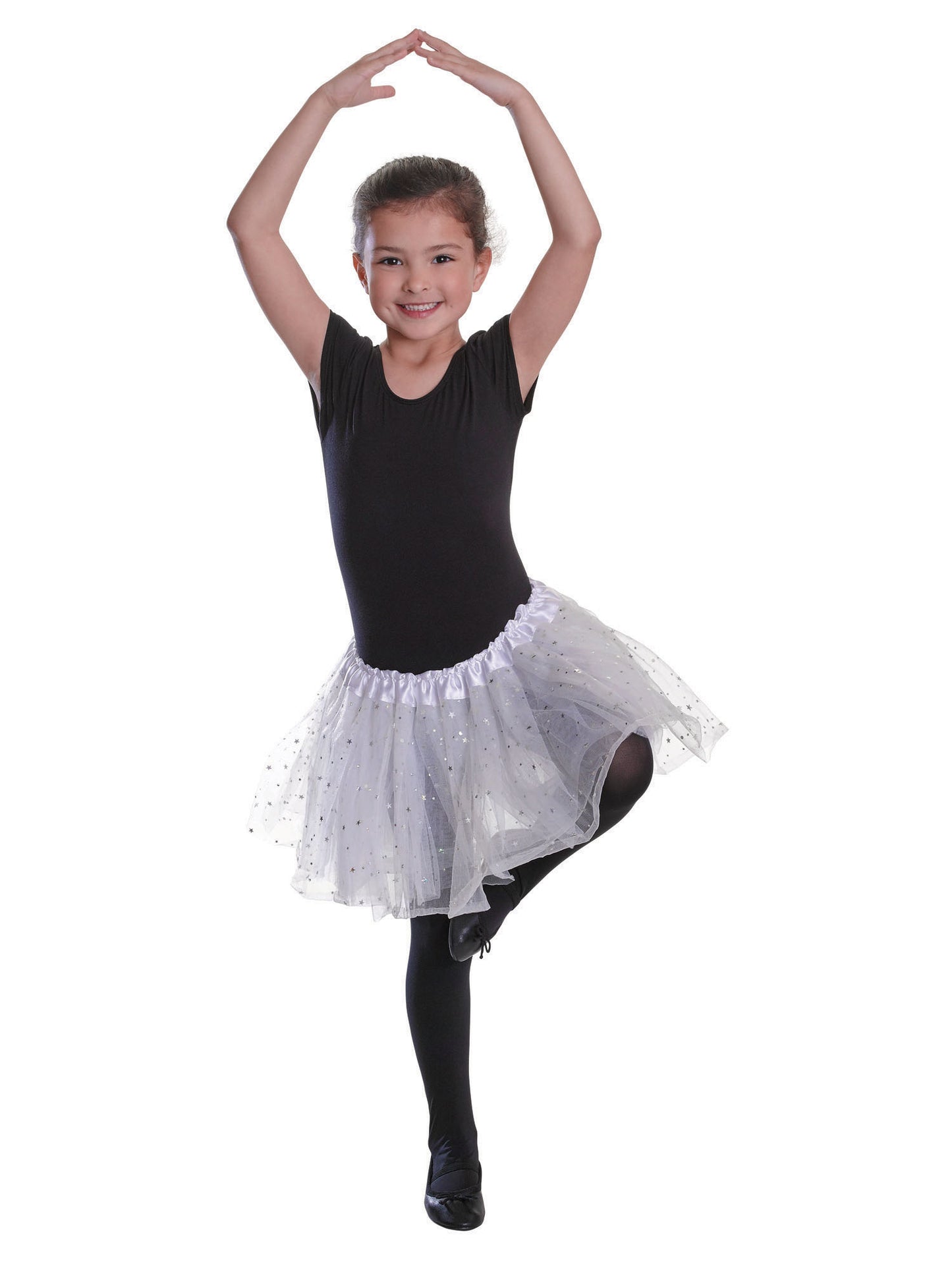 Rubies Tutu White With Sequin Stars Tutus and Tops