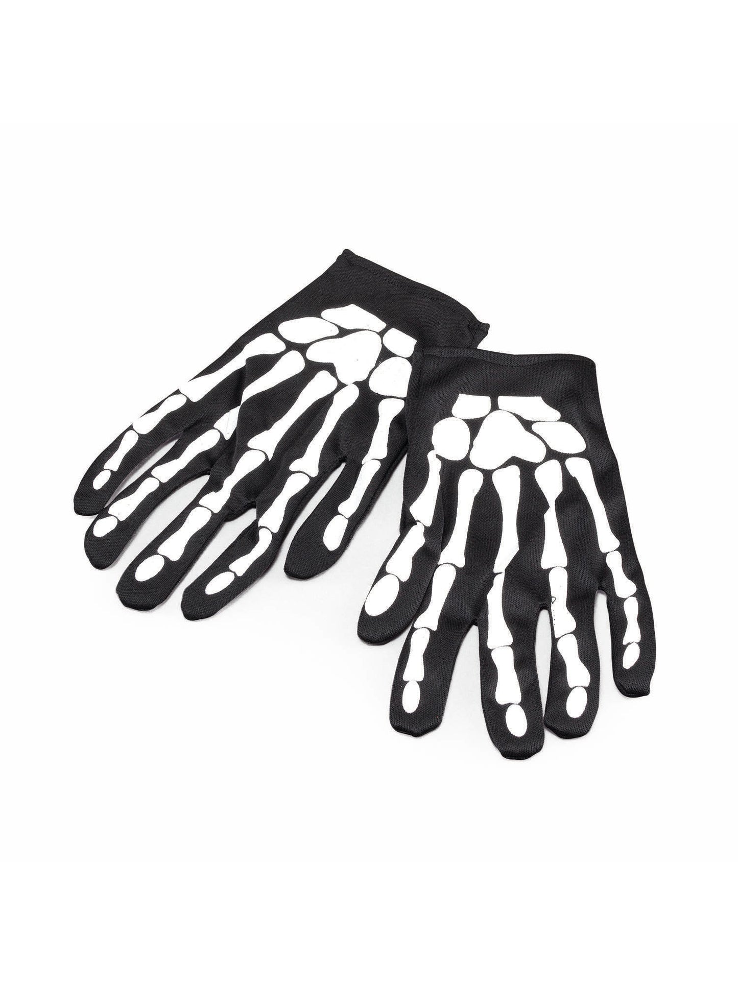 Rubies Skeleton Handschuhe 23 cm fuer Halloween-Kostuem