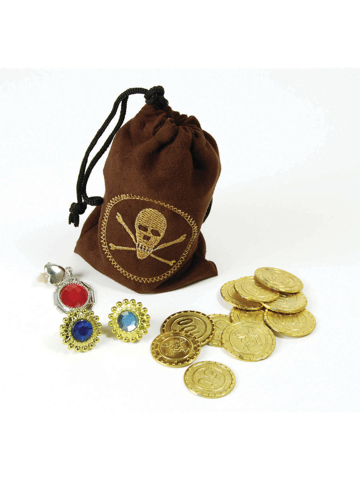 Rubies Pirate Coins + Jewellery Props