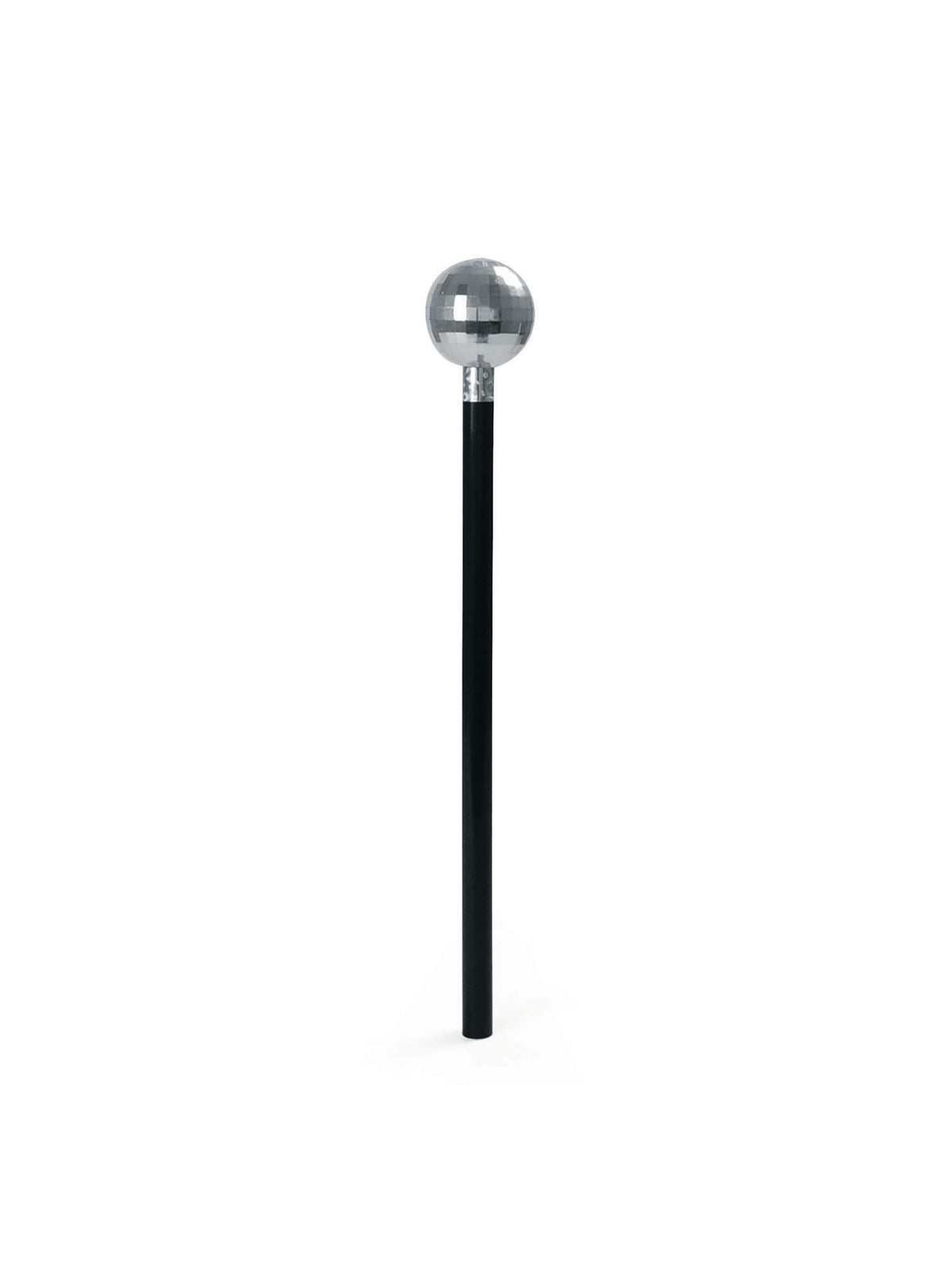 Rubies Rubies Mirror Ball Cane (Silver) Props