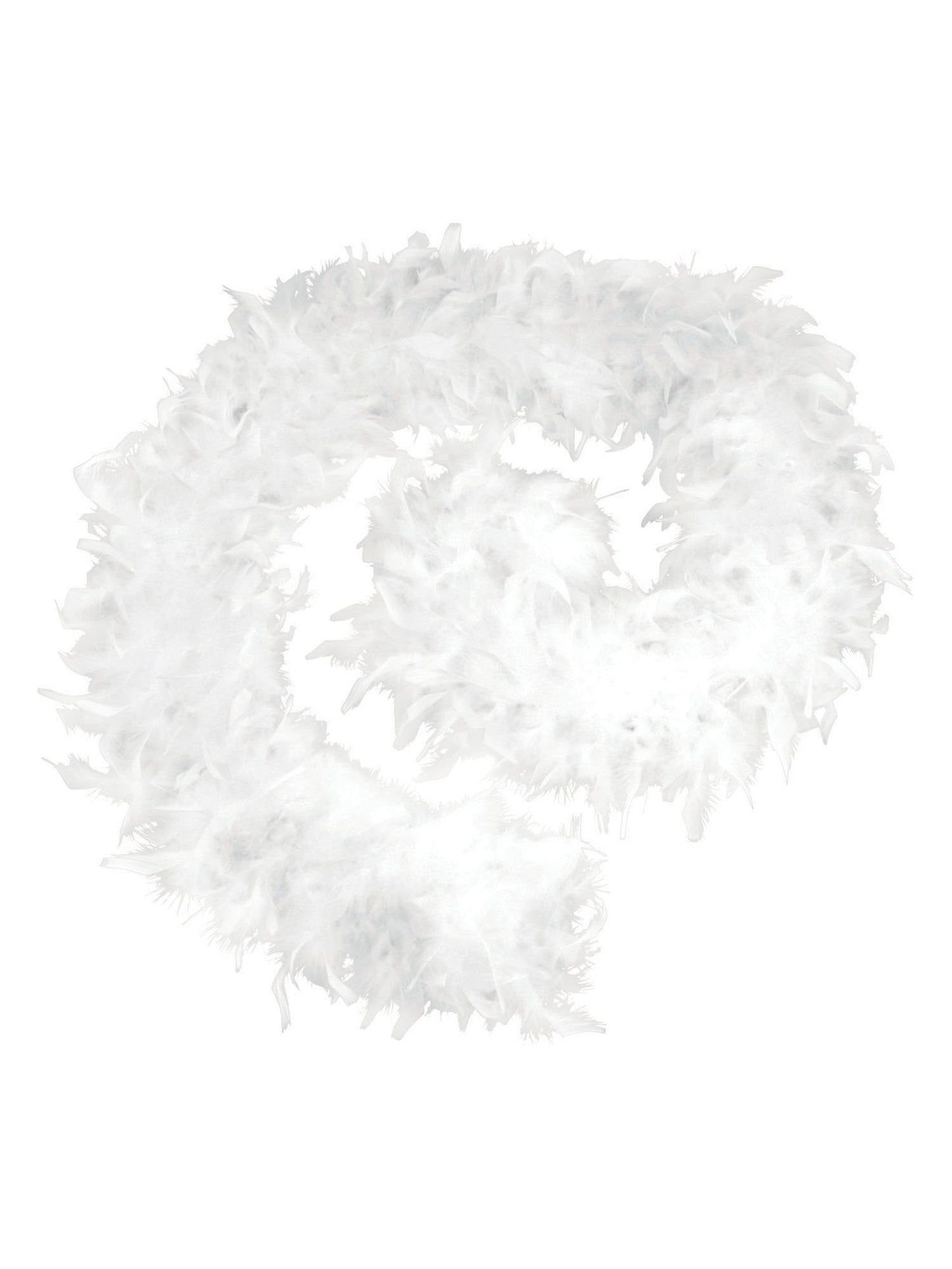 Rubies weisse Feather Boa 80 g Kostuemaccessoire