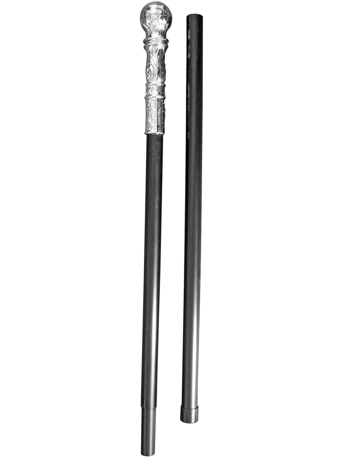 Rubies Cane. Silver Ball / Split (2pc) Kostümzubehör