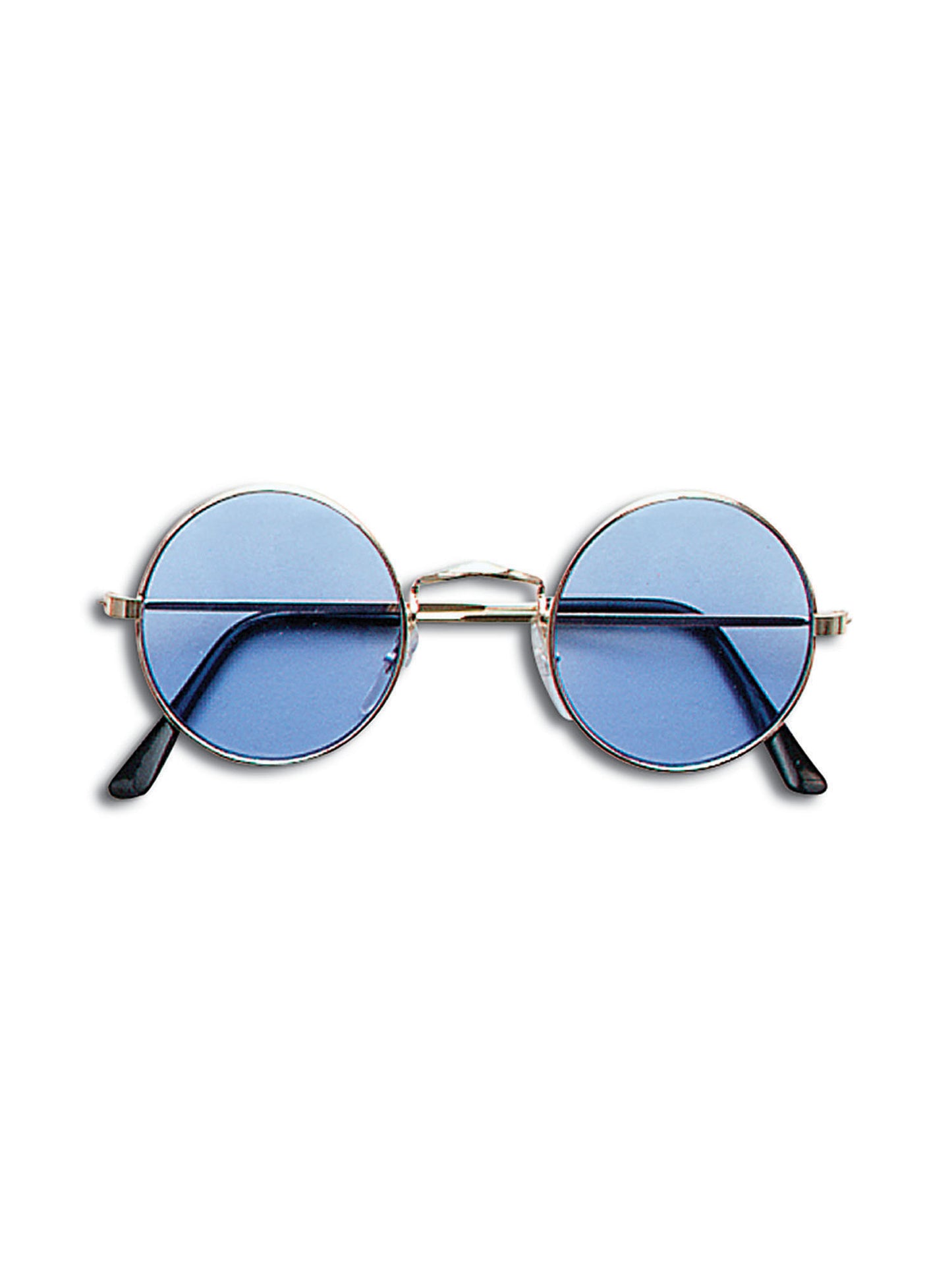 Rubies Lennon Brille mit blau-goldenem Rahmen