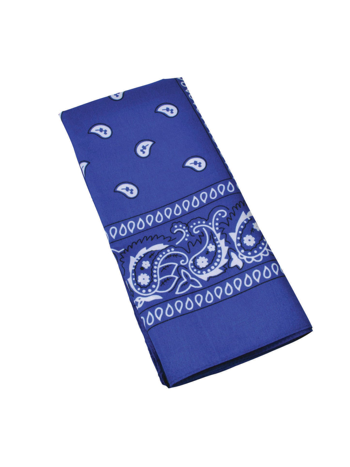 Rubies blaues Cowboy-Bandana Western-Kostüm-Accessoire