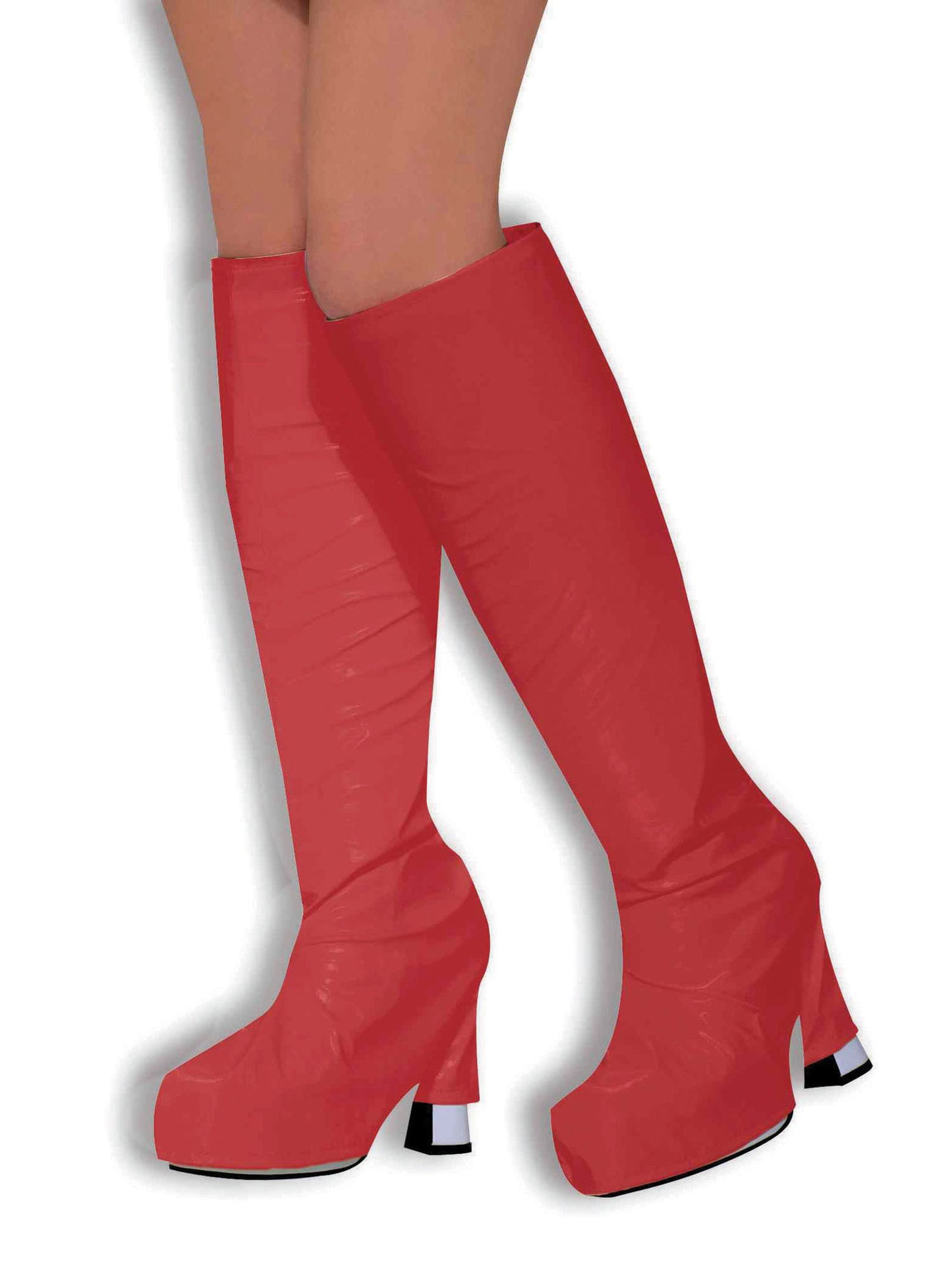 Rubies Go-Go-Boot-Tops rot Kostümaccessoire