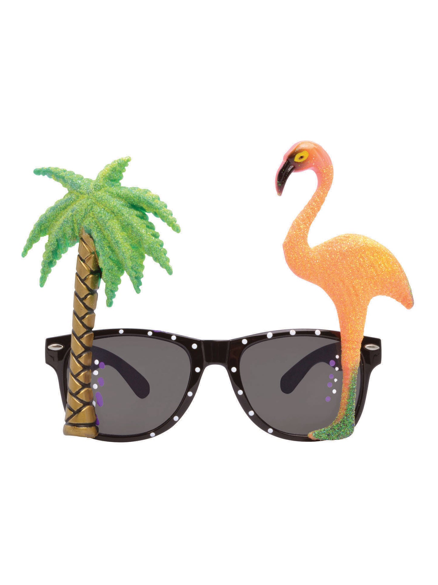 Rubies Rubies Flamingo/Palm Tree Glasses