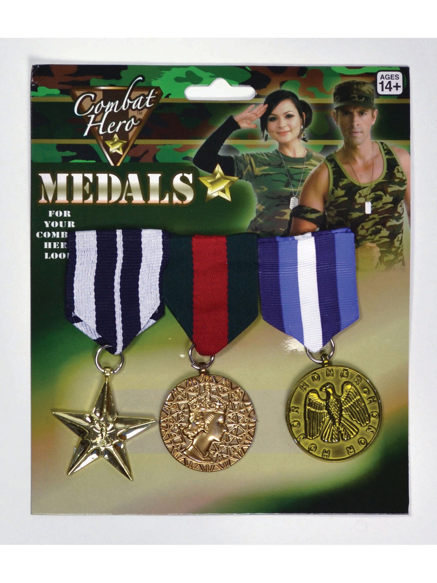 Rubies Rubies Military Medals Jewellery