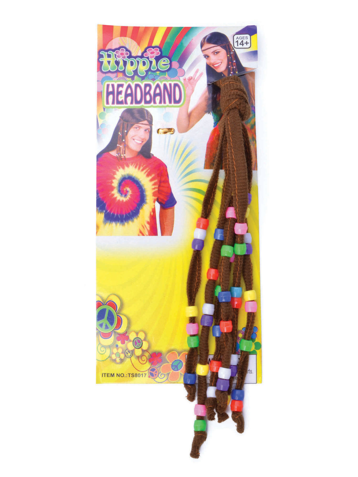Rubies Hippie Beaded Headband Headpieces and Headbands
