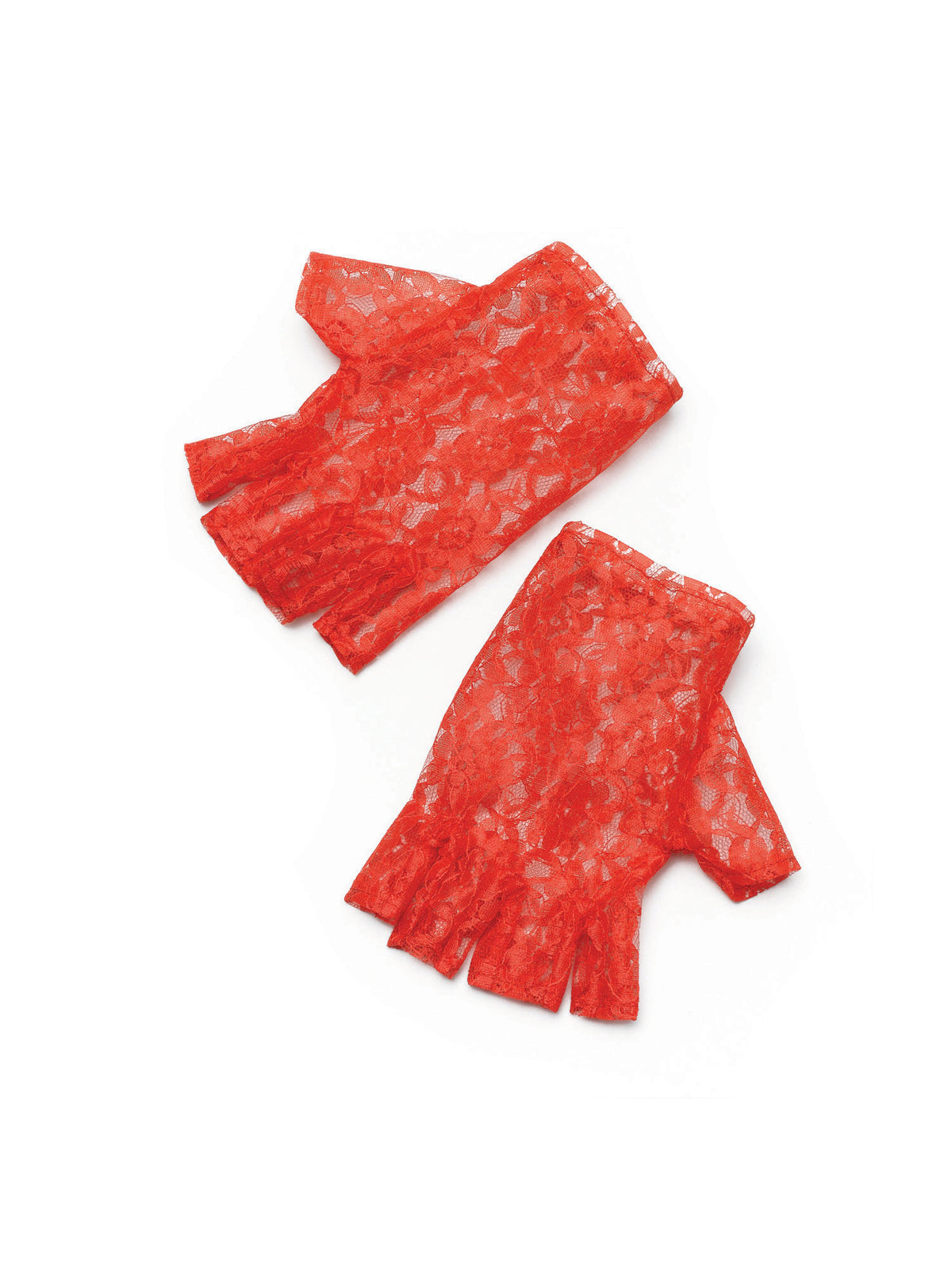 Rubies Rubies Red Fingerless Gloves