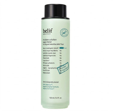 BELIF BELIF Problem Solution Vegan Toner 150 ml Gesichtswasser ohne Tierversuche Kosmetik