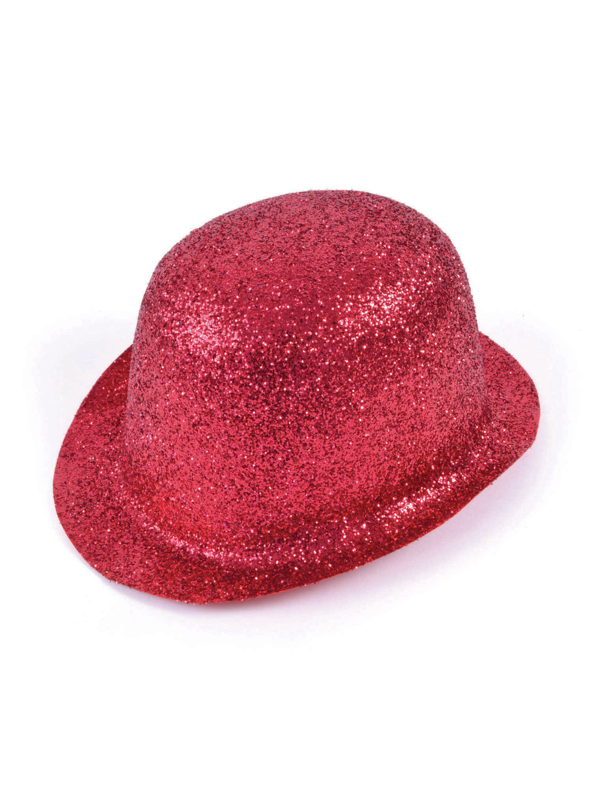 Rubies Glitter Red Plastic Bowler Hut