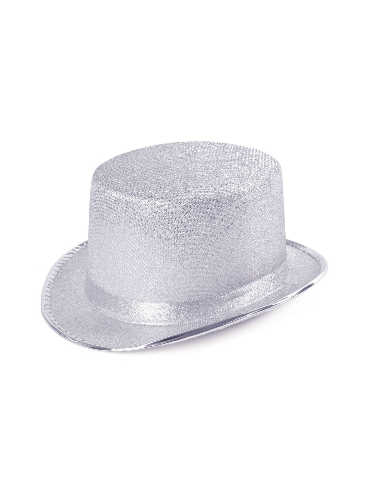 Rubies Rubies Top Hat Silver Lurex Hut