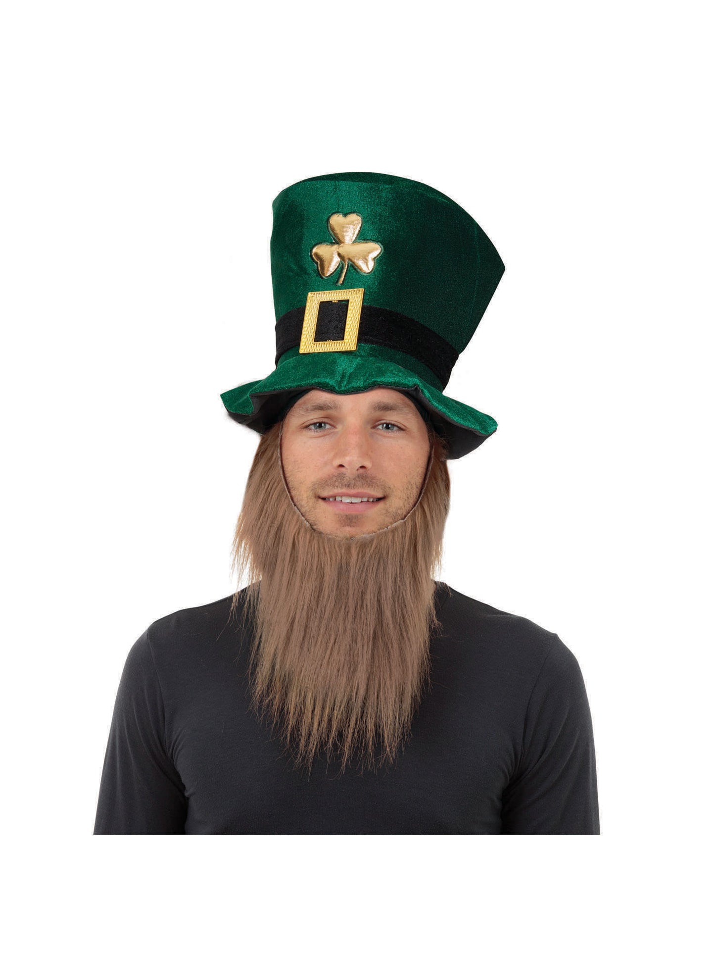 Rubies Irish Hut mit Bart für Erwachsene
