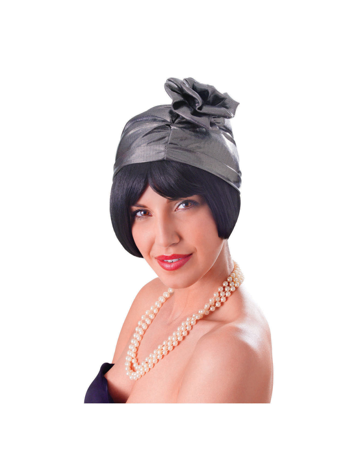 Rubies Cloche 20S Hat Silver *** Hut