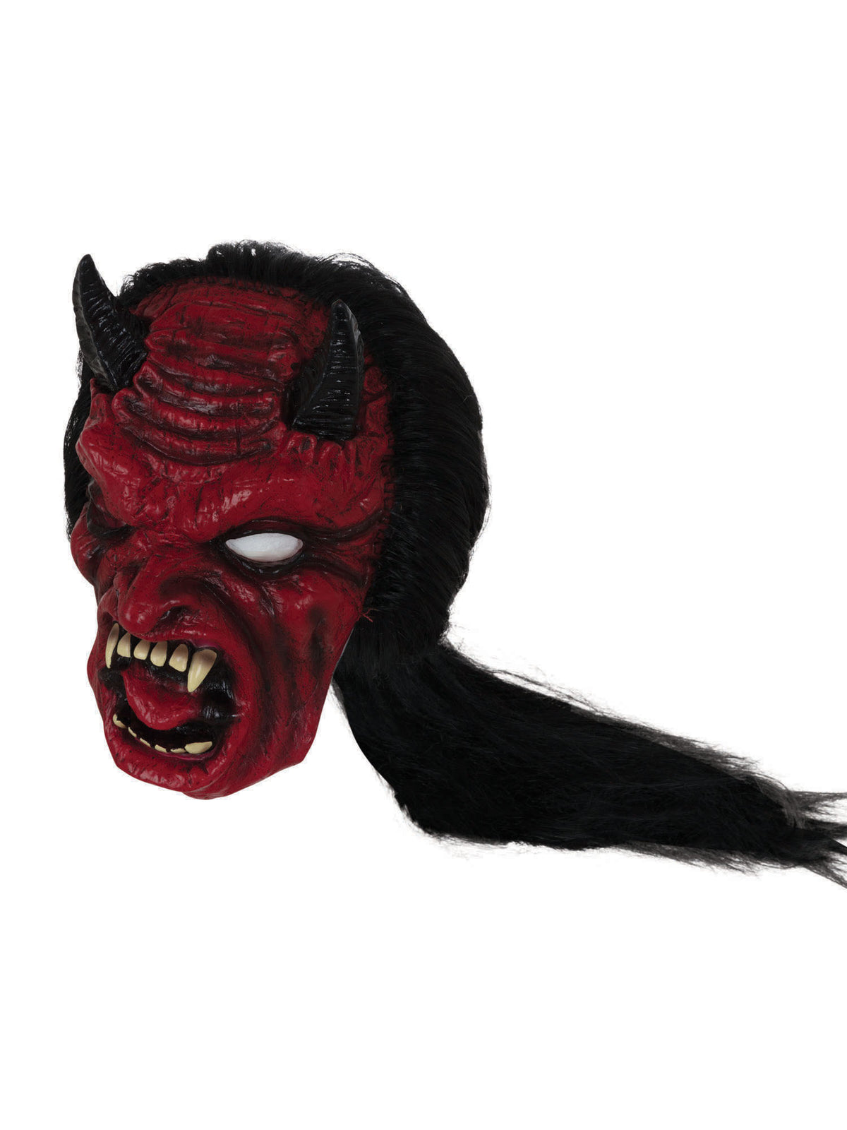 Rubies Devil Mask W/Hair *** Maske