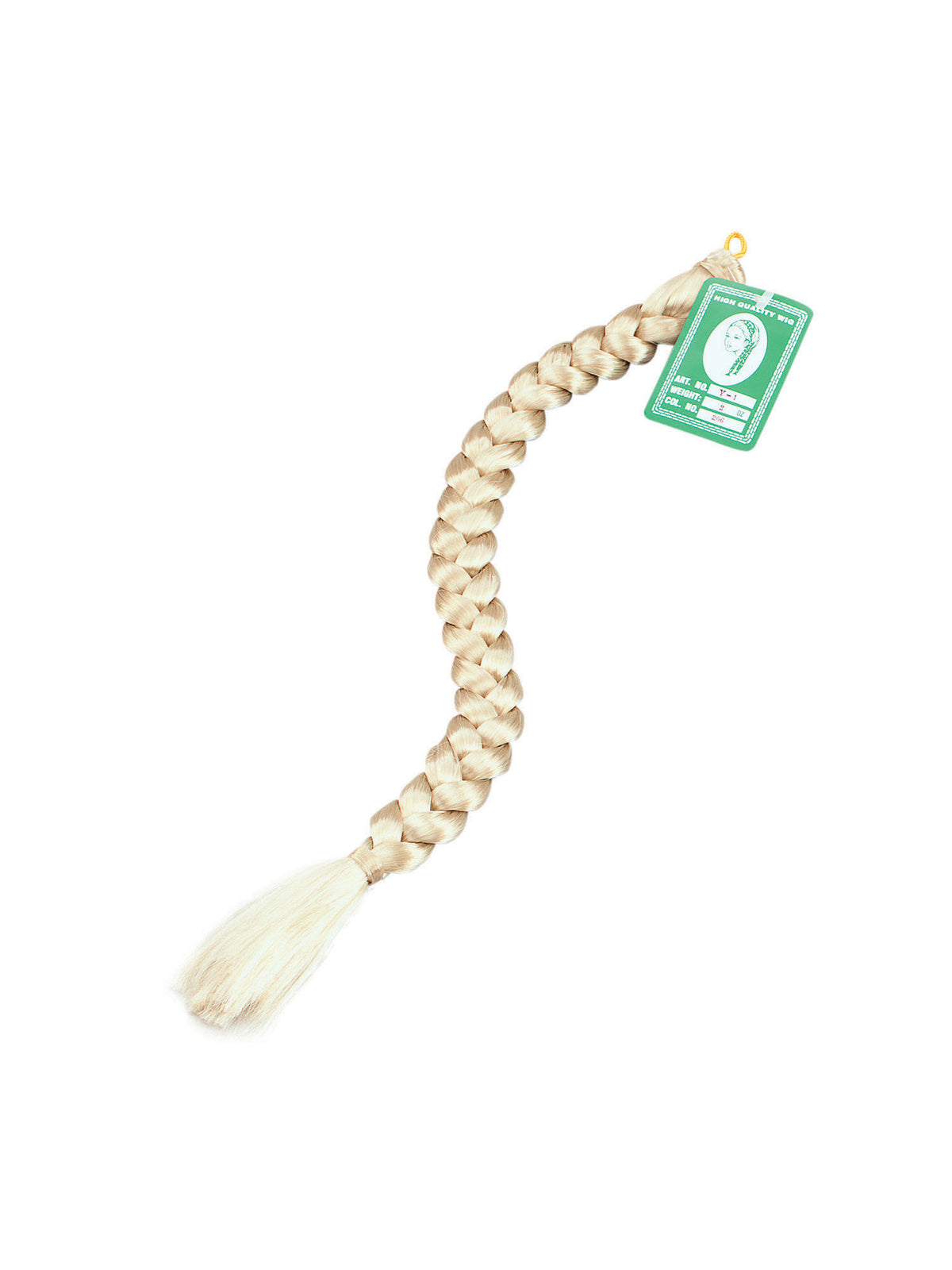 Rubies Plait. 24-26in Blonde Perücke