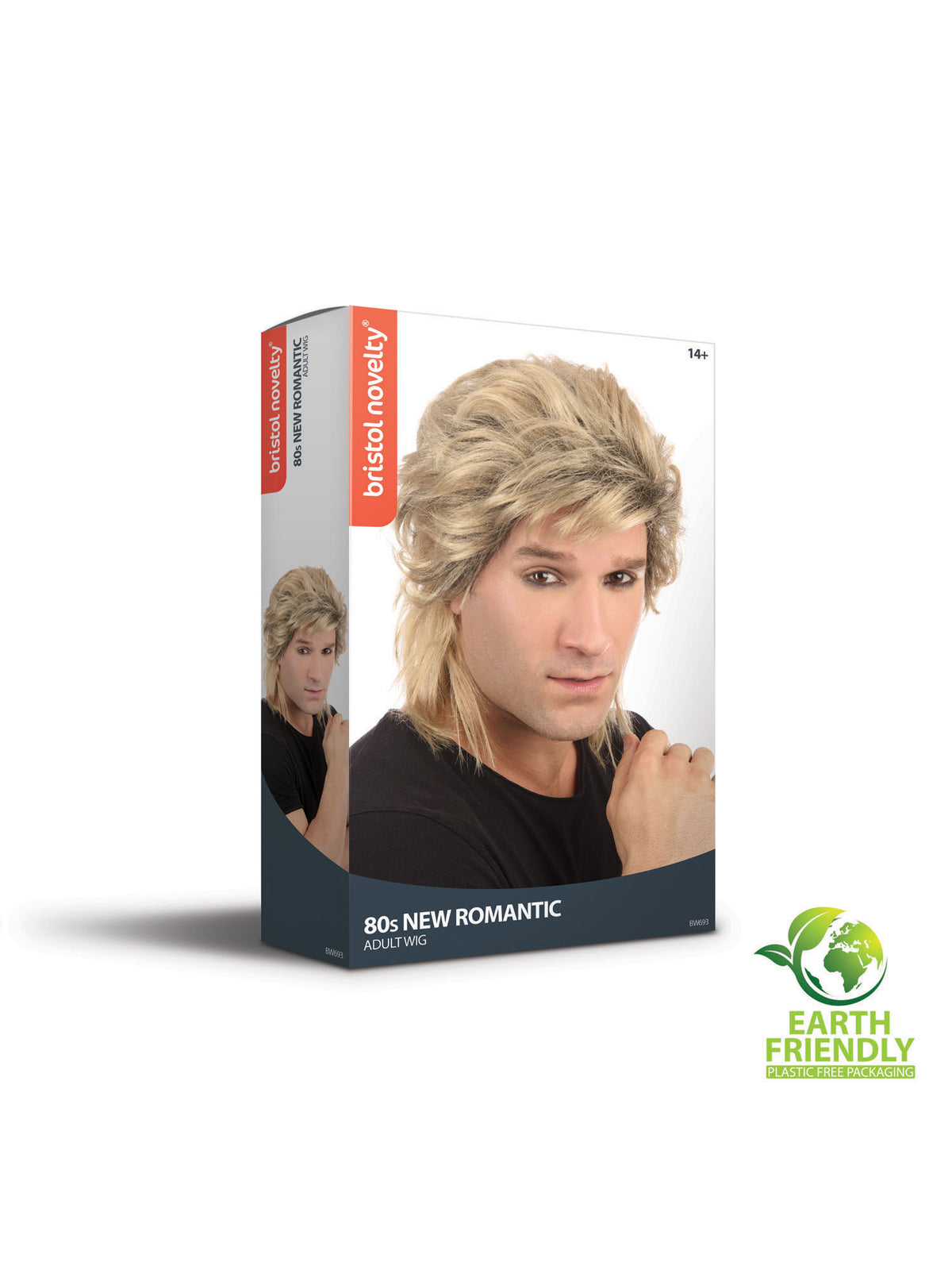 Rubies 80's New Romantic Wig. Male (Boxed) Perücke